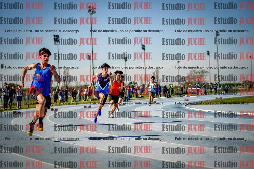 Fotos de los 200 m de varones
