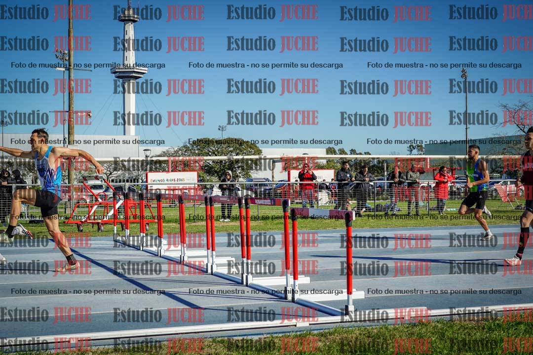 Fotos de los 400 m con vallas de varones
