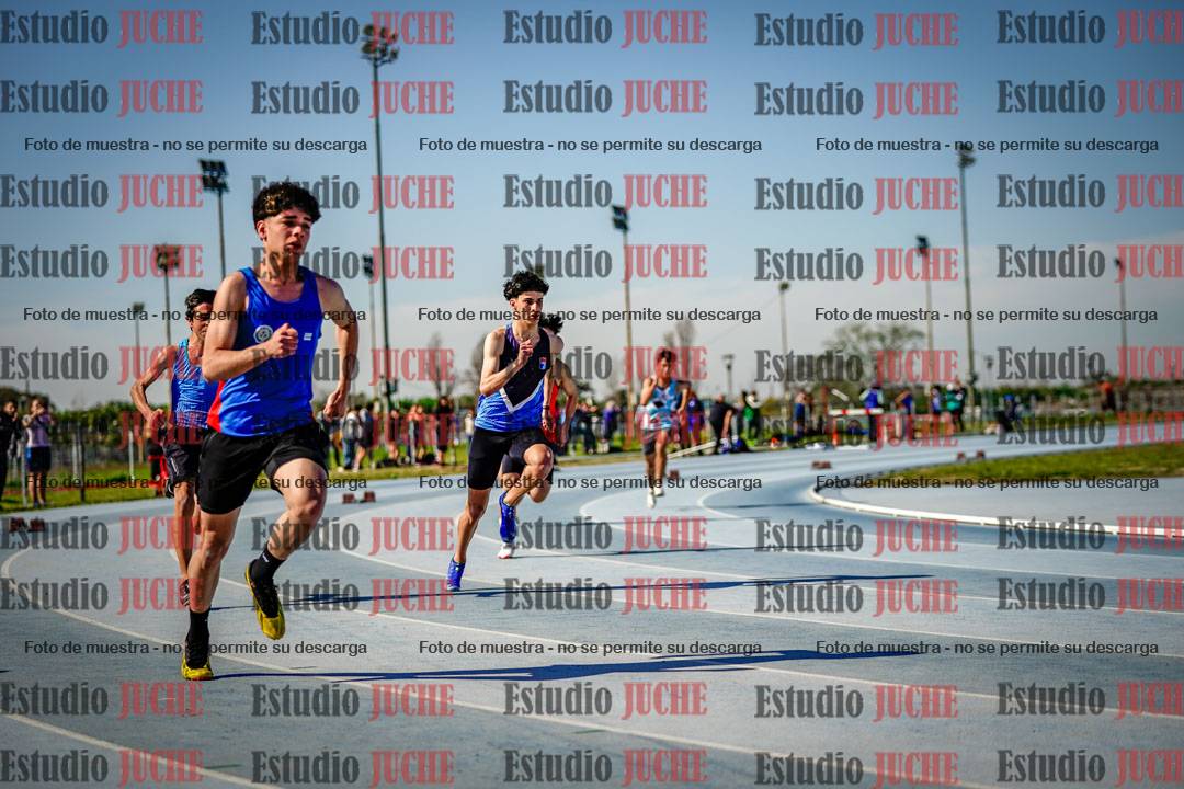 Fotos de los 200 m de varones