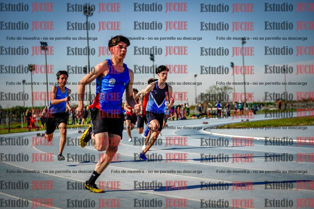 Fotos de los 200 m de varones