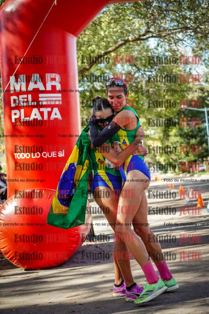 Fotos de los 20.000 m de marcha atlética de mujeres y varones