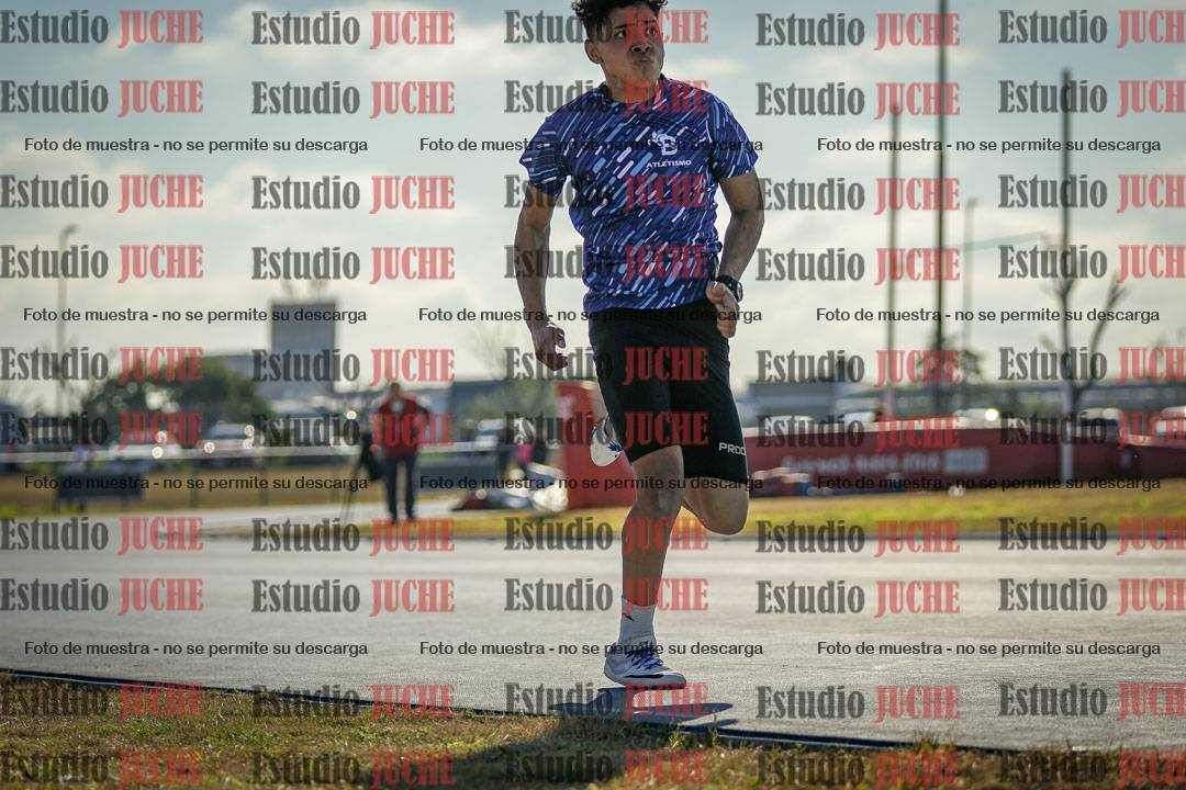 Fotos de los 100 m llanos de varones
