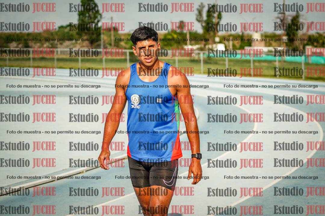 Fotos de los 400 m llanos de varones