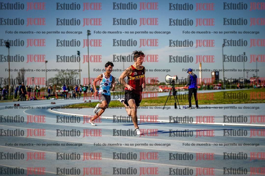 Fotos de los 200 m de varones