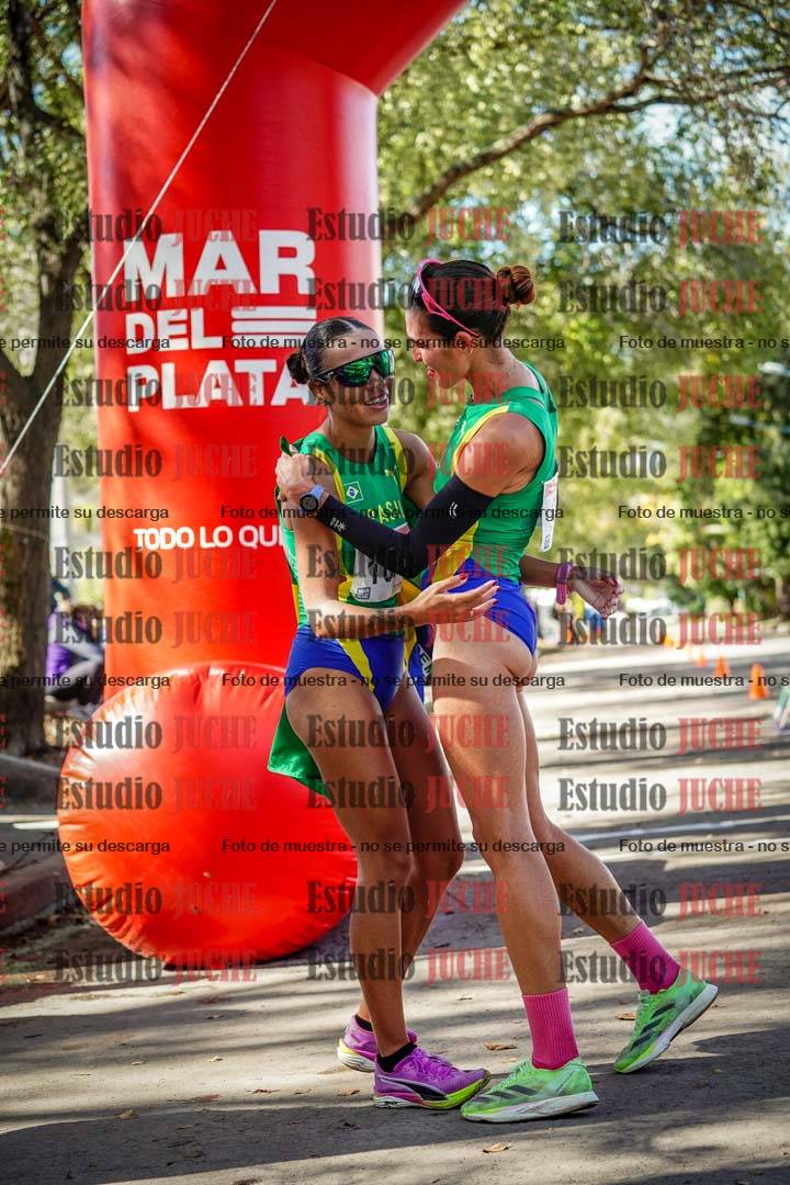 Fotos de los 20.000 m de marcha atlética de mujeres y varones