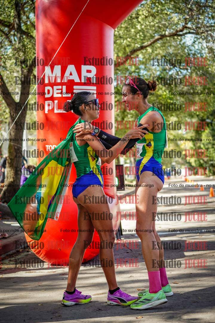Fotos de los 20.000 m de marcha atlética de mujeres y varones