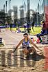 Fotos del salto en largo de mujeres