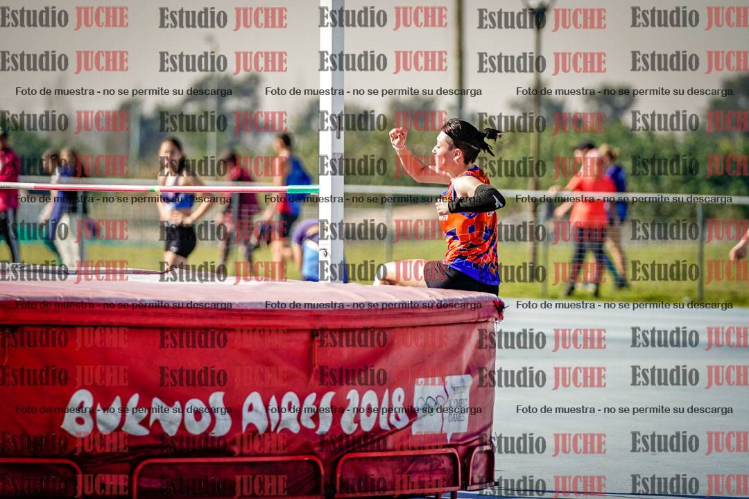 Fotos del salto en alto de mujeres - heptatlón 2