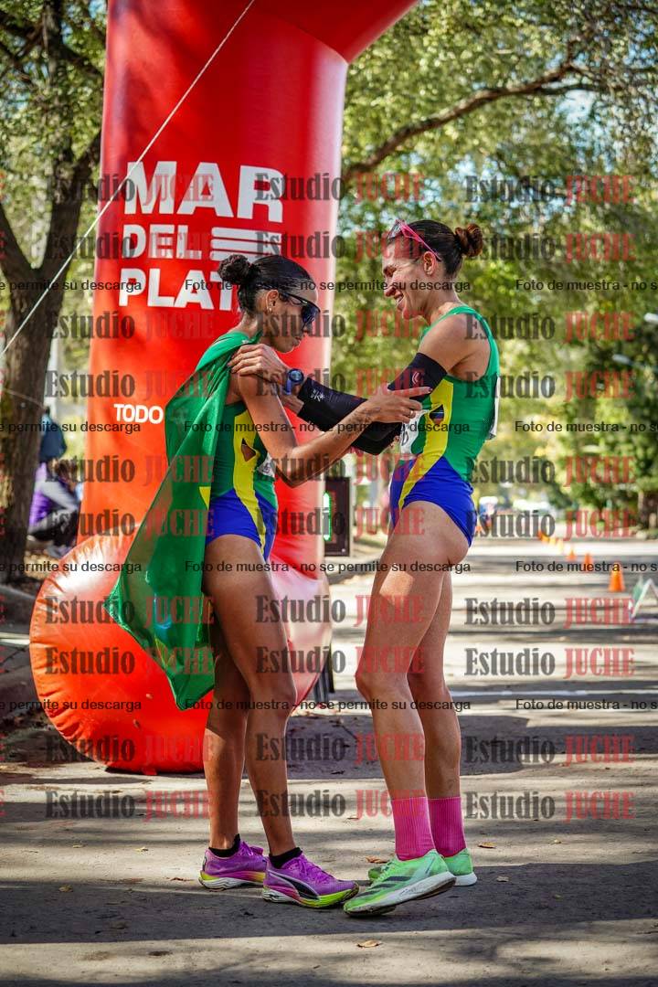 Fotos de los 20.000 m de marcha atlética de mujeres y varones