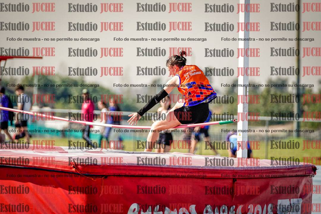 Fotos del salto en alto de mujeres - heptatlón 2