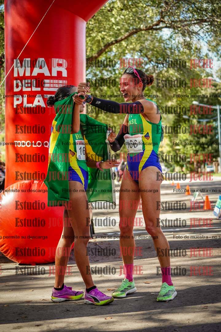 Fotos de los 20.000 m de marcha atlética de mujeres y varones