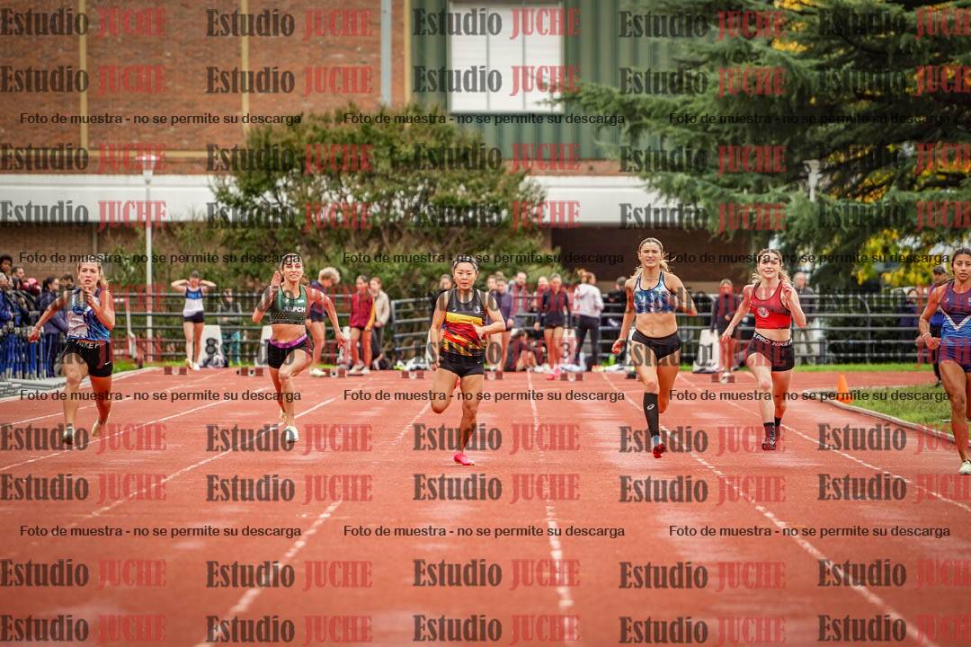 Fotos de los 100 m llanos de mujeres