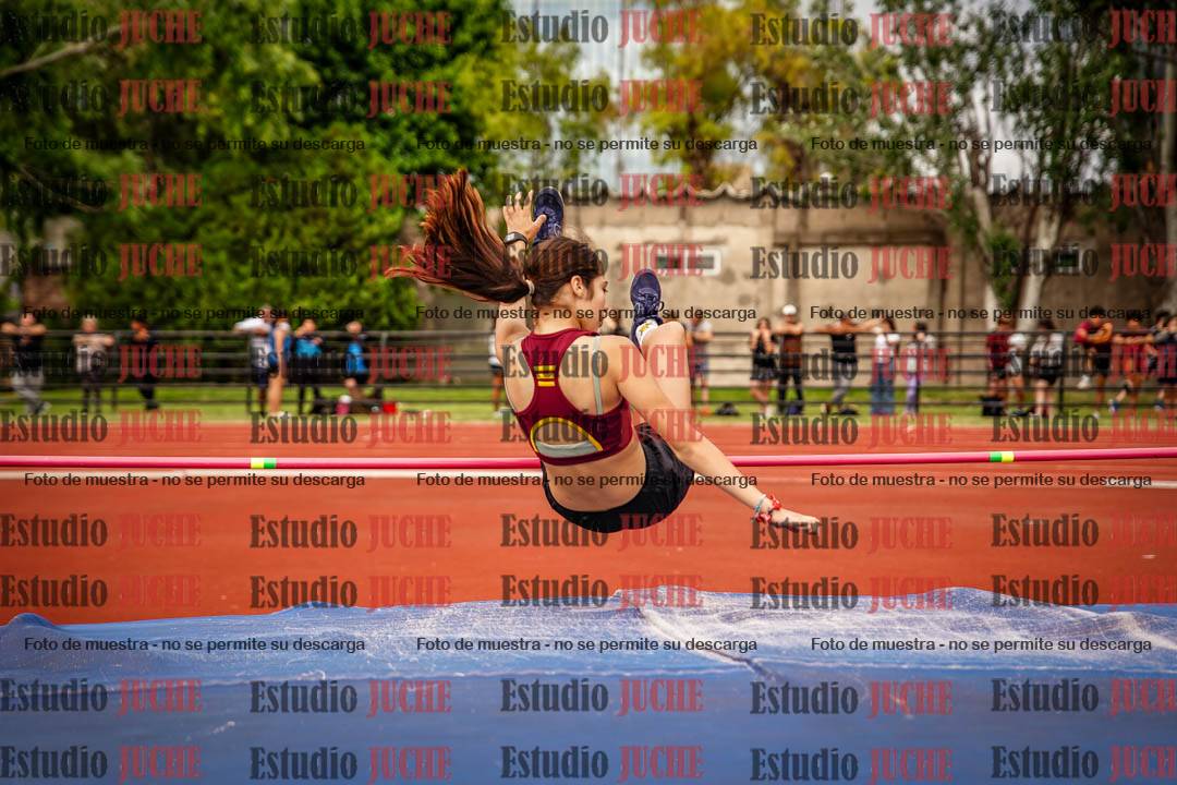 Fotos del salto en alto de mujeres