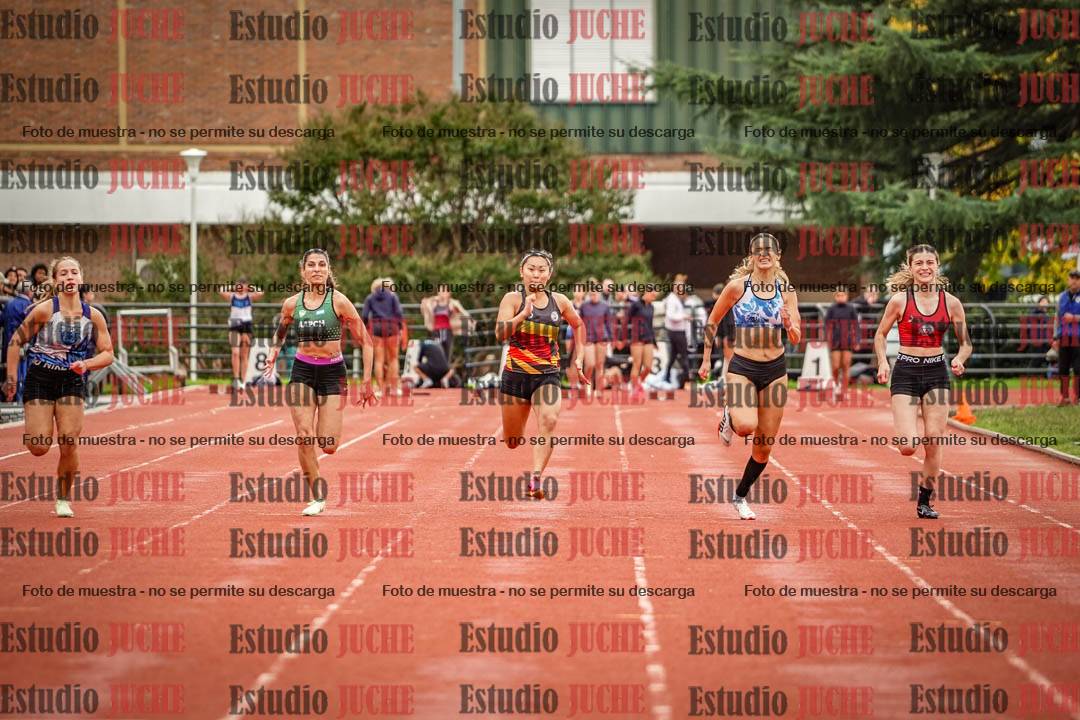 Fotos de los 100 m llanos de mujeres
