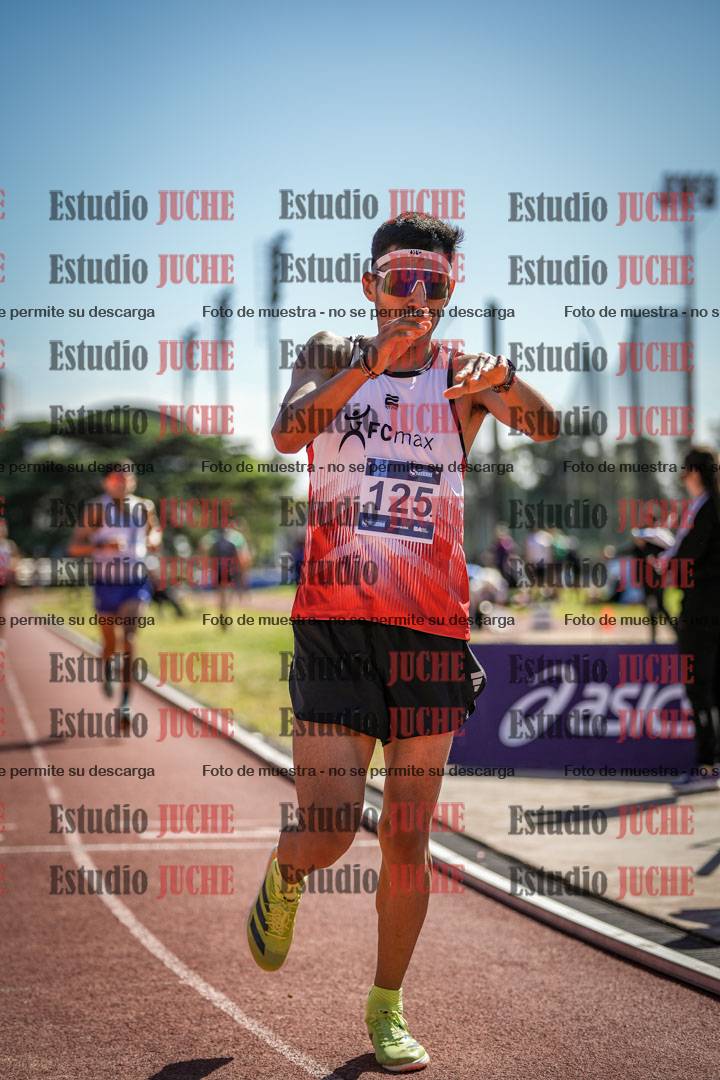 Fotos de los 10.000 m de varones - serie 1