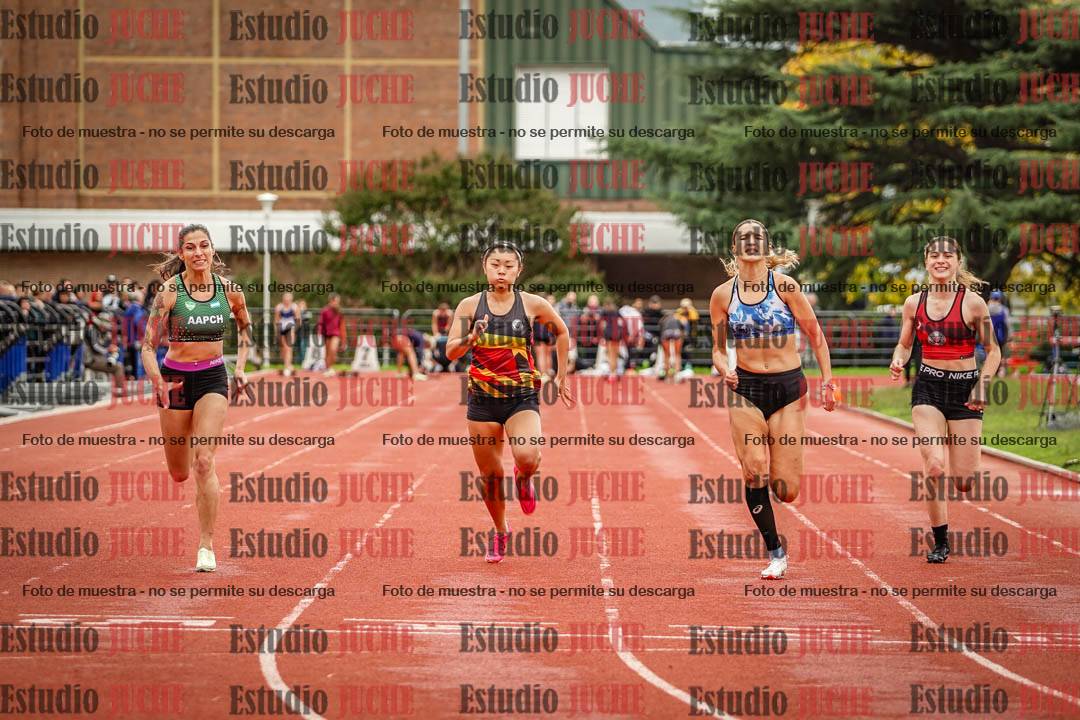 Fotos de los 100 m llanos de mujeres