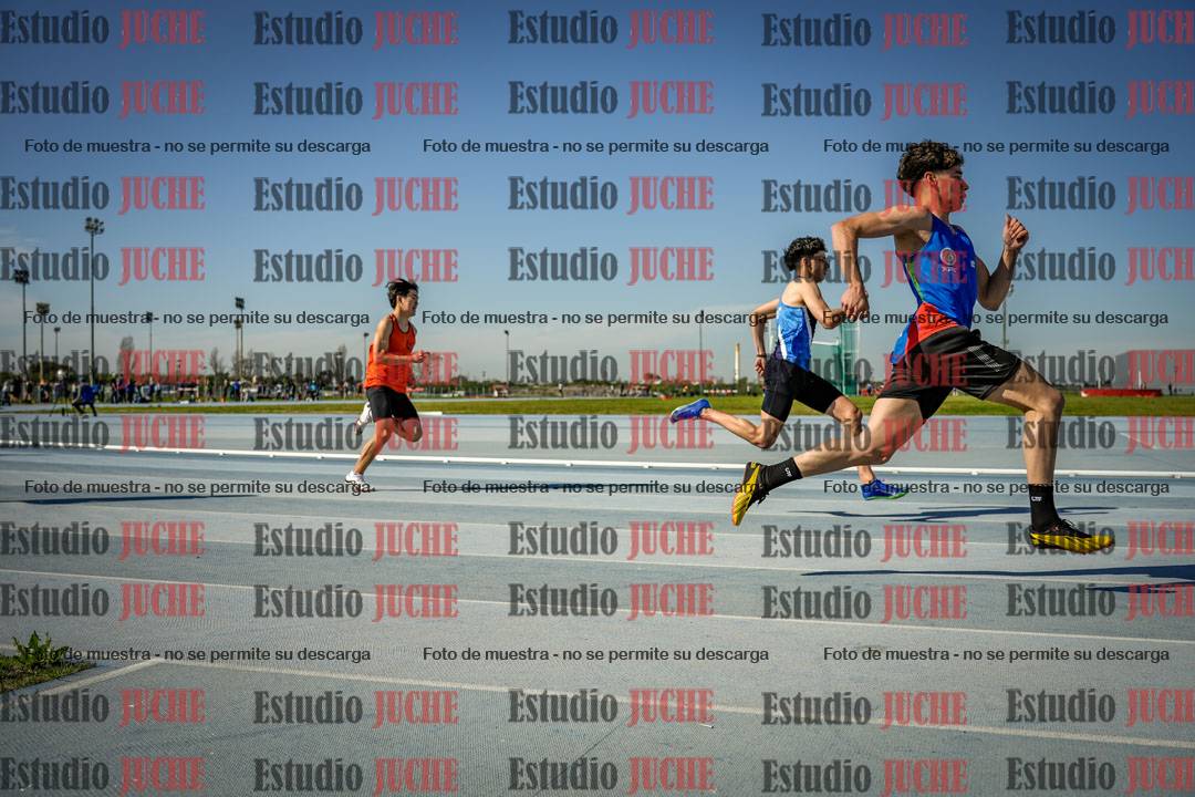 Fotos de los 200 m de varones