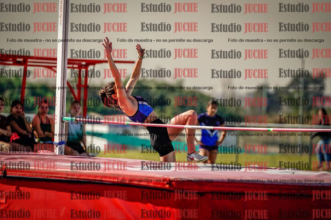 Fotos del salto en alto de mujeres - heptatlón 2