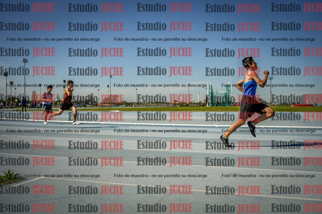 Fotos de los 200 m de varones