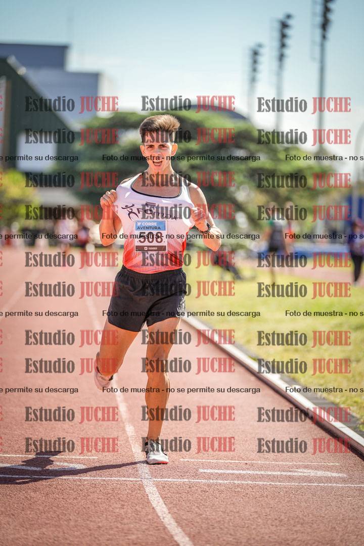 Fotos de los 10.000 m de varones - serie 1