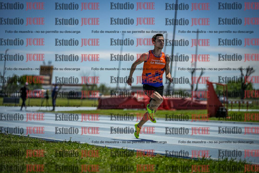 Fotos de los 100 m llanos de varones