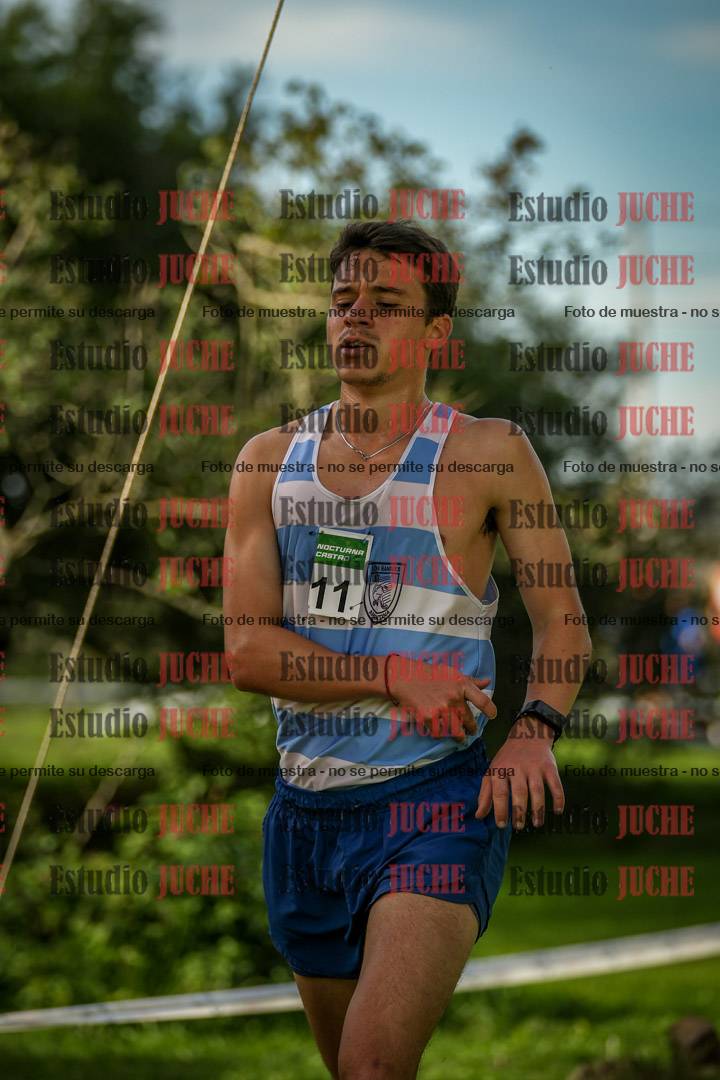 Fotos de la llegada del cross de 4000 m - varones