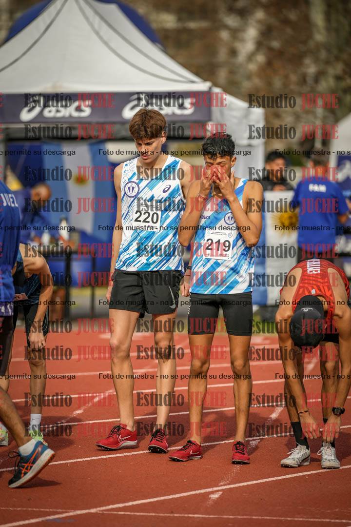 Fotos de los 1500 m de varones