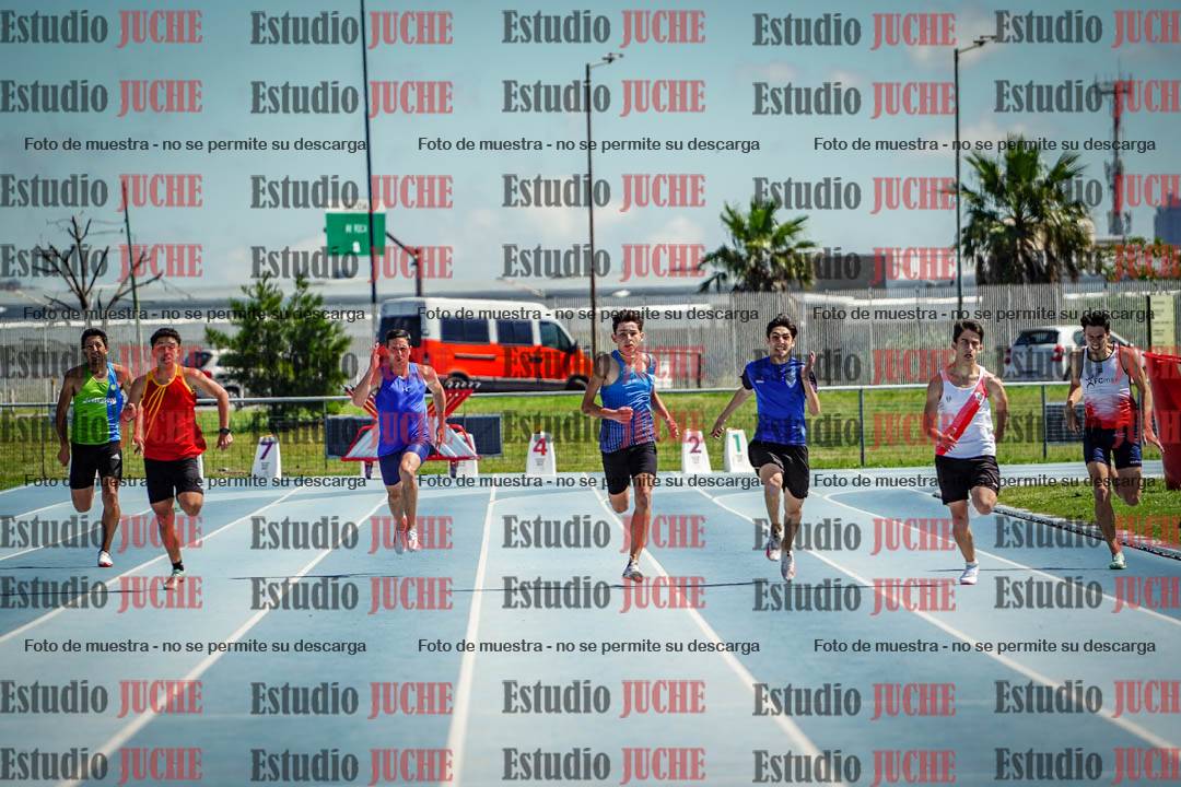 Fotos de los 200 m llanos de varones