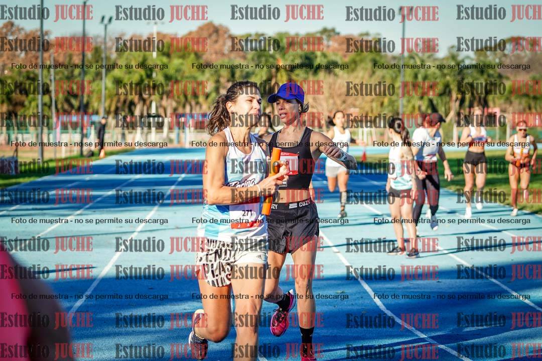 Fotos durante los relevos