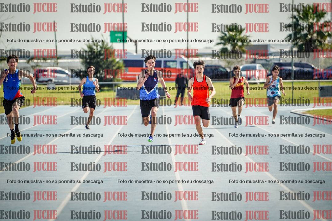 Fotos de los 200 m de varones