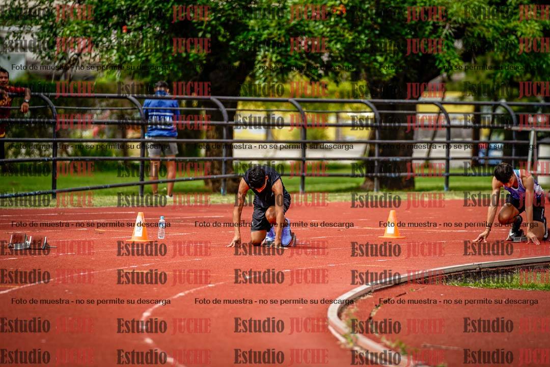 Fotos de los 200 m llanos de varones