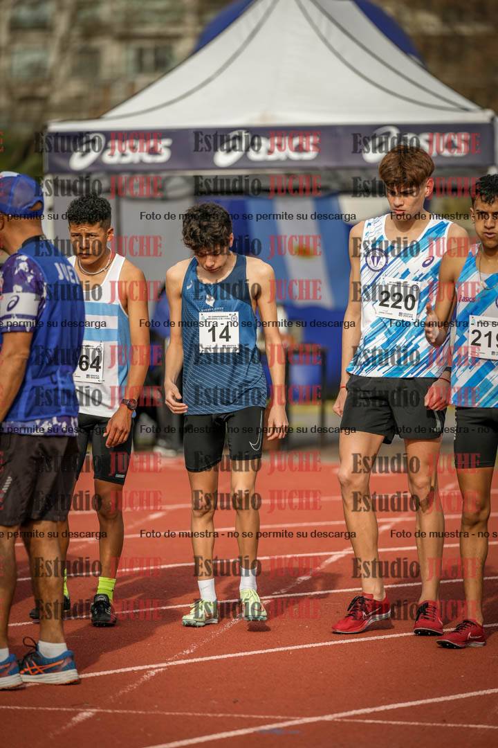 Fotos de los 1500 m de varones