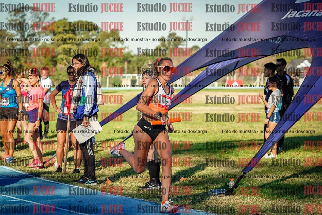 Fotos durante los relevos