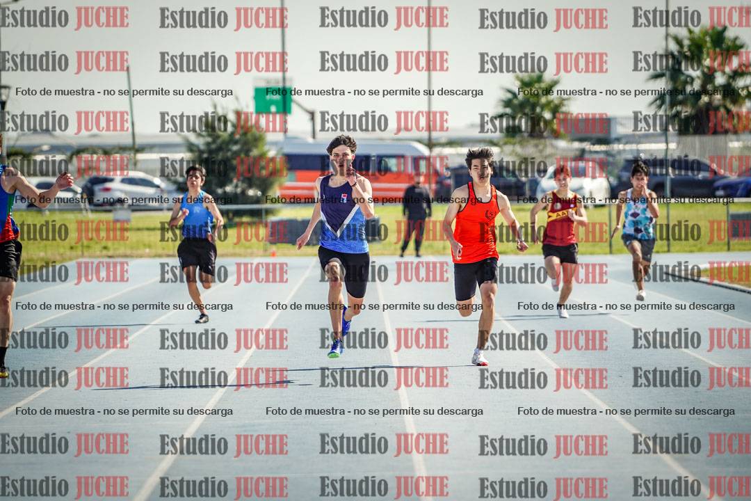 Fotos de los 200 m de varones
