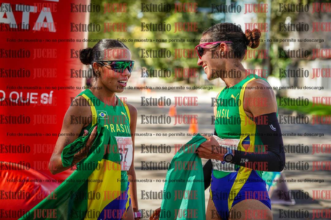 Fotos de los 20.000 m de marcha atlética de mujeres y varones