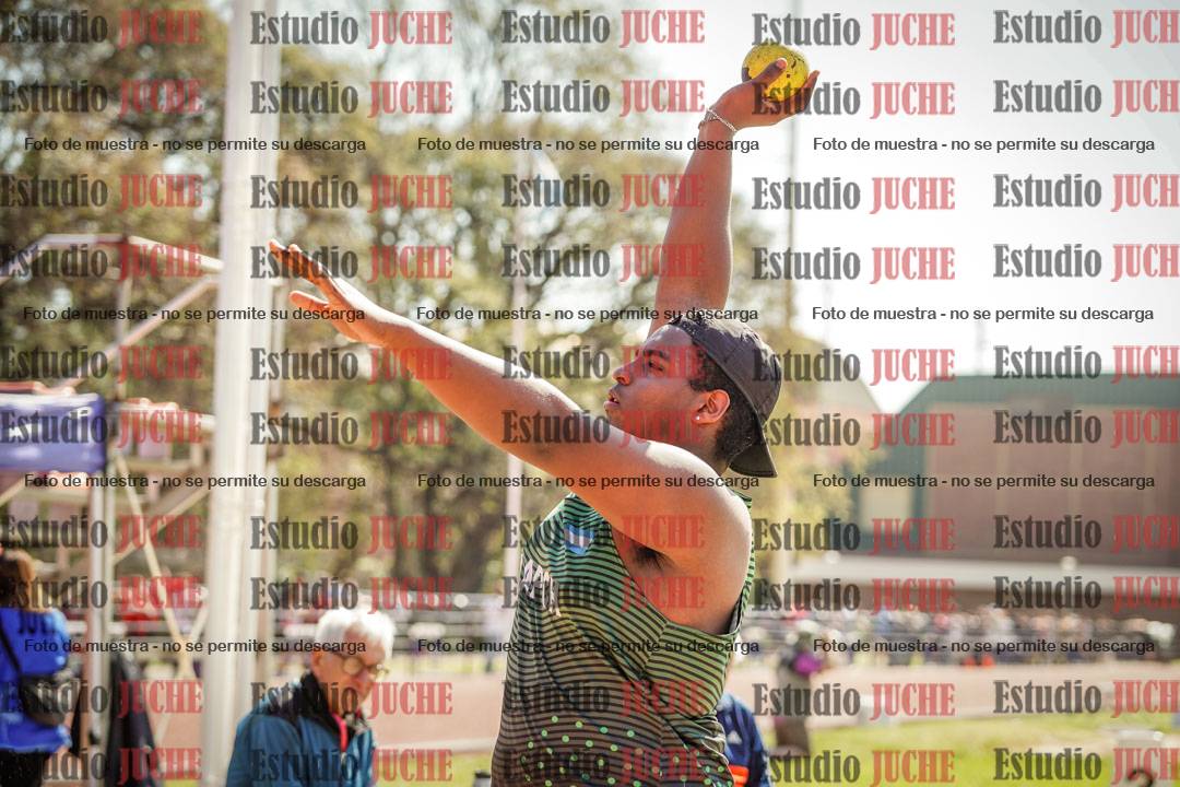 Fotos del lanzamiento de bala de varones
