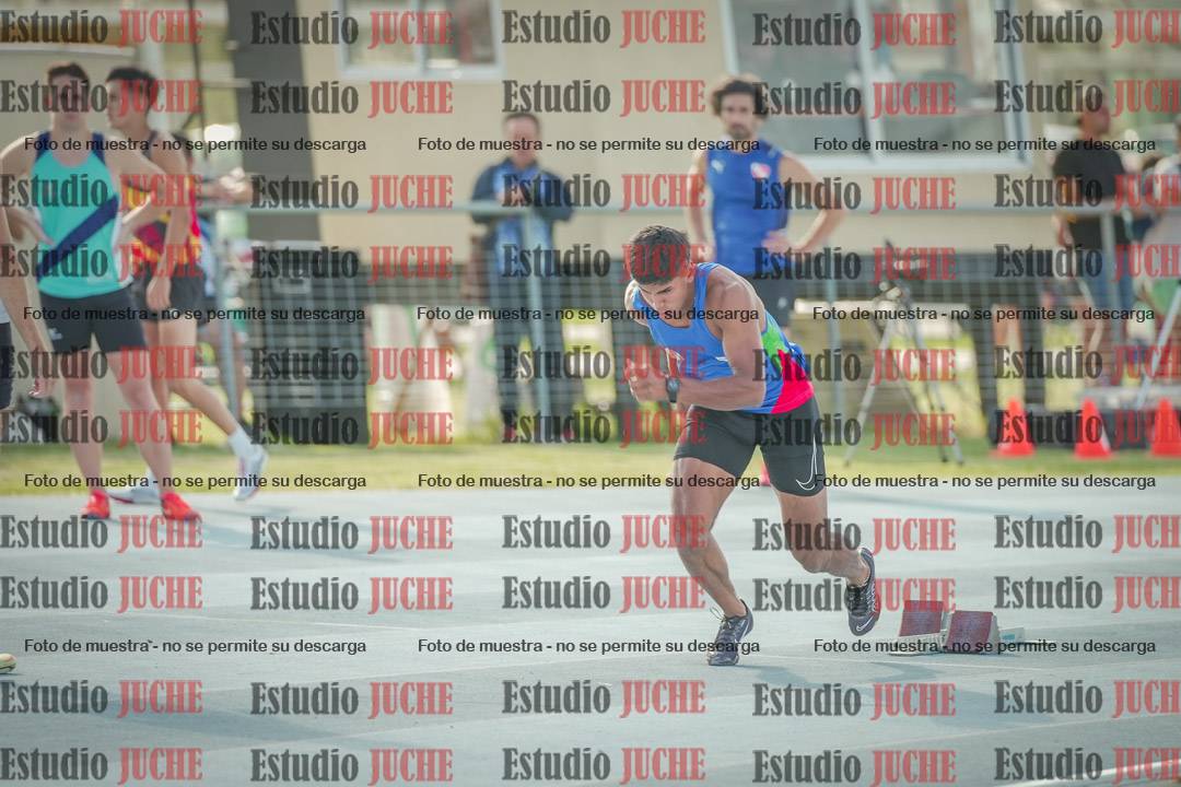 Fotos de los 400 m llanos de varones