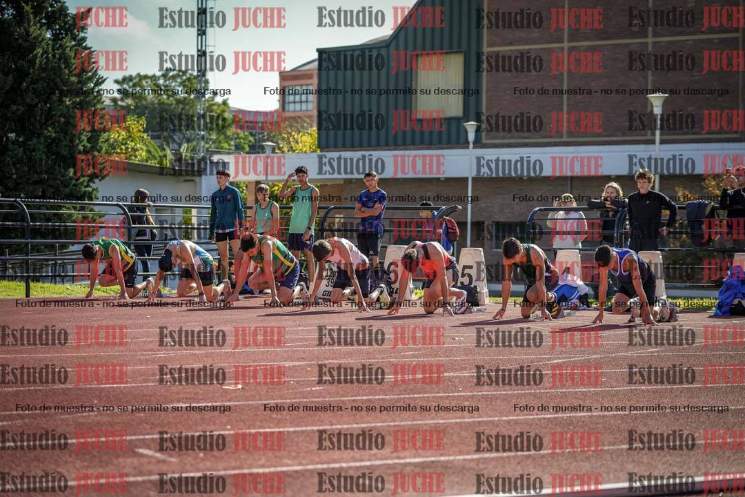 Fotos de los 110 m con vallas de varones