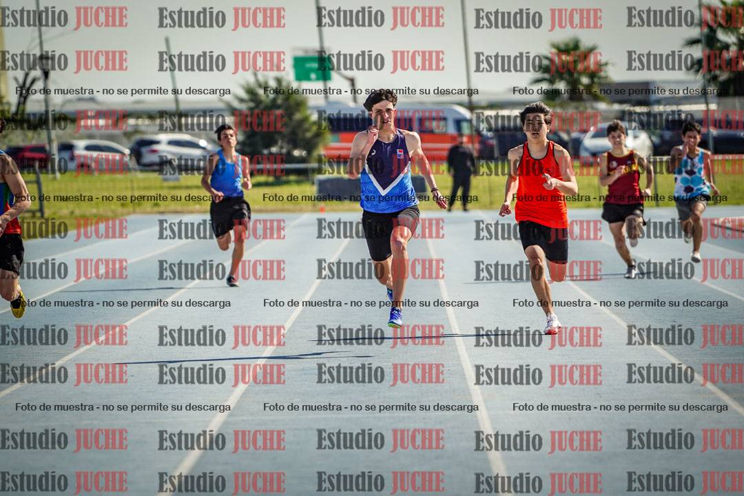 Fotos de los 200 m de varones