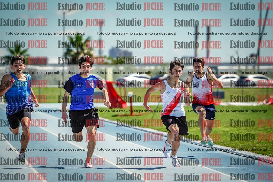 Fotos de los 200 m llanos de varones