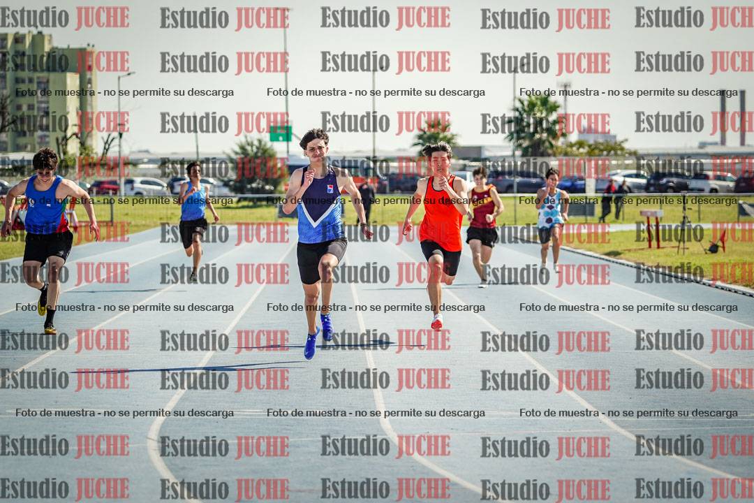 Fotos de los 200 m de varones