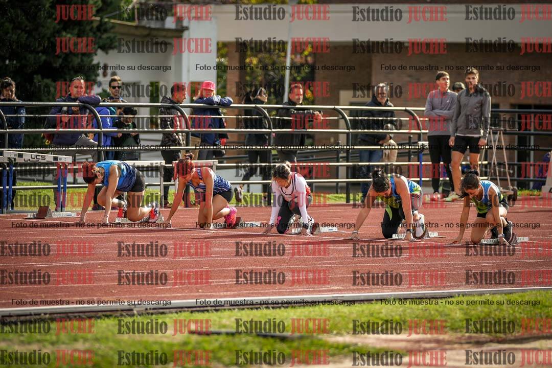 Fotos de los 100 m llanos de mujeres