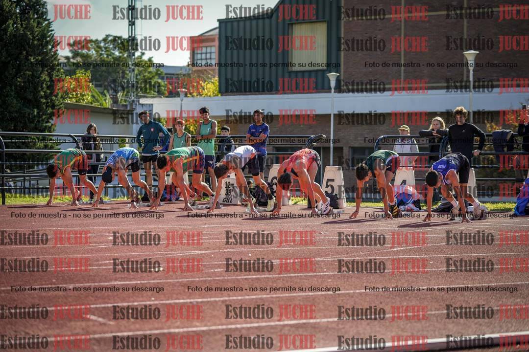 Fotos de los 110 m con vallas de varones