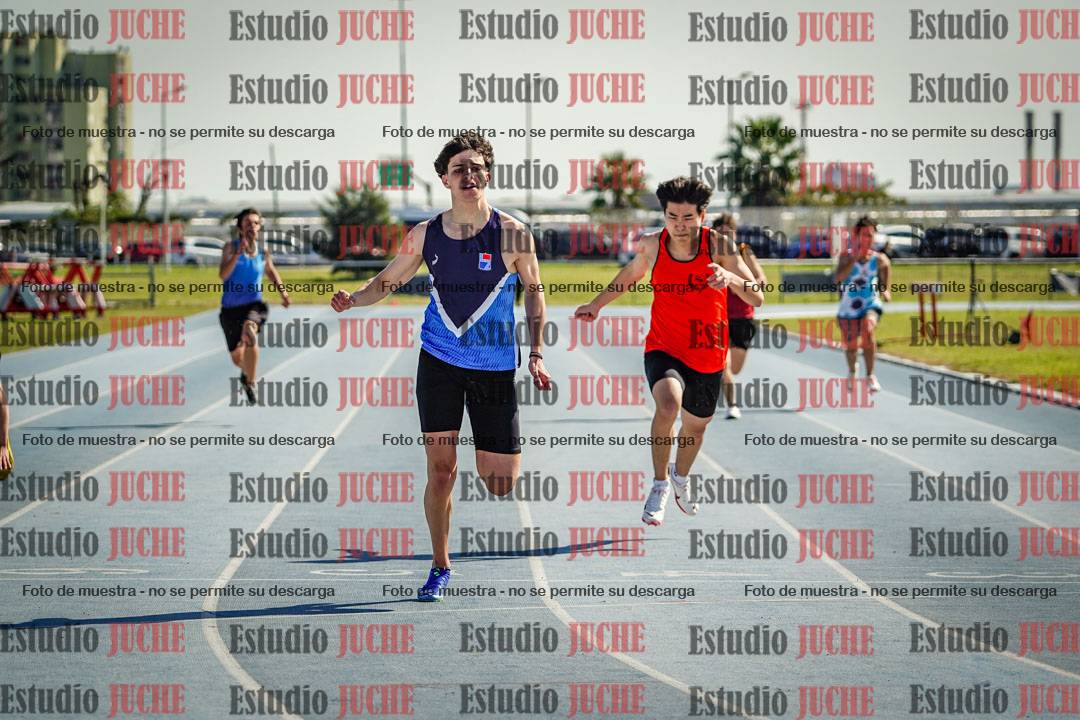 Fotos de los 200 m de varones