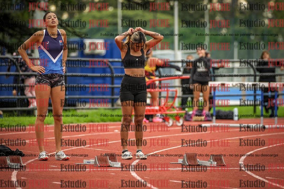 Fotos de los 100 m llanos de mujeres