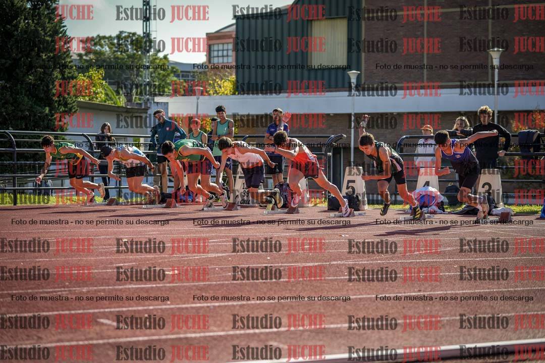 Fotos de los 110 m con vallas de varones