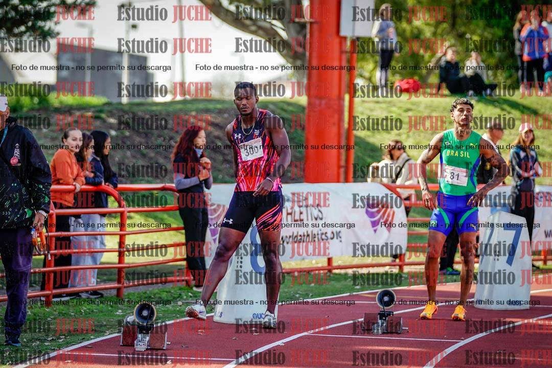 Fotos de los 200 m llanos de varones