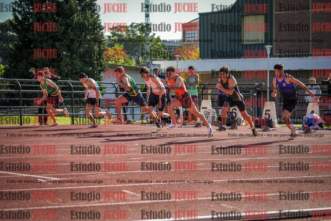 Fotos de los 110 m con vallas de varones