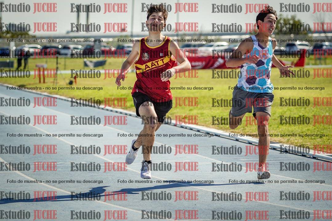 Fotos de los 200 m de varones