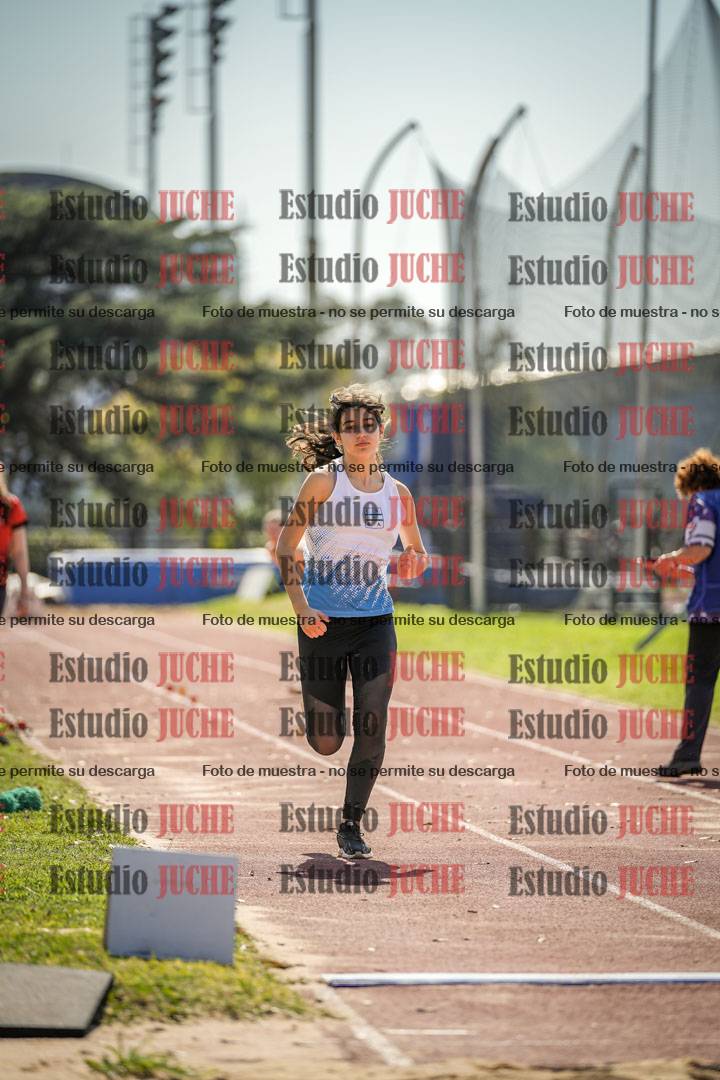 Fotos del salto en largo de mujeres - ambas categorías